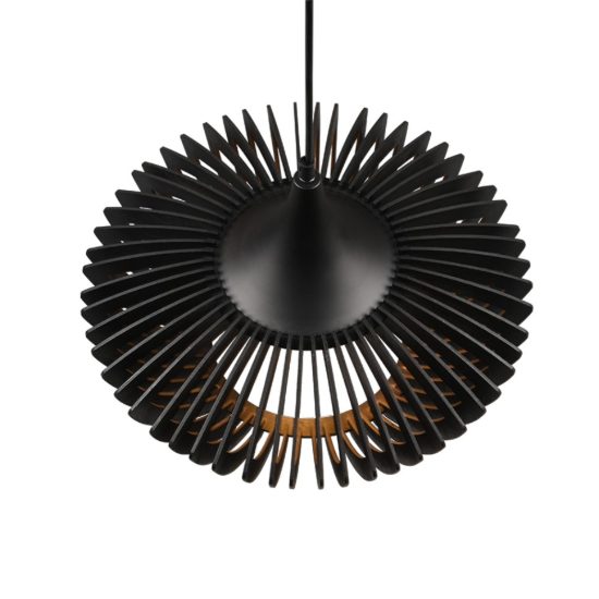 Lampadario a sospensione per soggiorno nero design