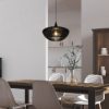 Lampadario a sospensione per soggiorno nero design