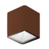 Faretto led 8,5w 3000k ip65 moderno da esterno soffitto cubico rame opaco
