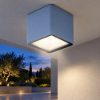 Faretto da esterno soffitto moderno cubico carta da zucchero led 8,5w 3000k ip65