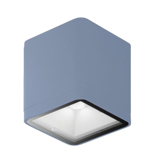 Faretto da esterno soffitto moderno cubico carta da zucchero led 8,5w 3000k ip65