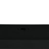 Lampadario rettangolare nero opaco a sospensione led cct 2300k 4000k dimmerabile