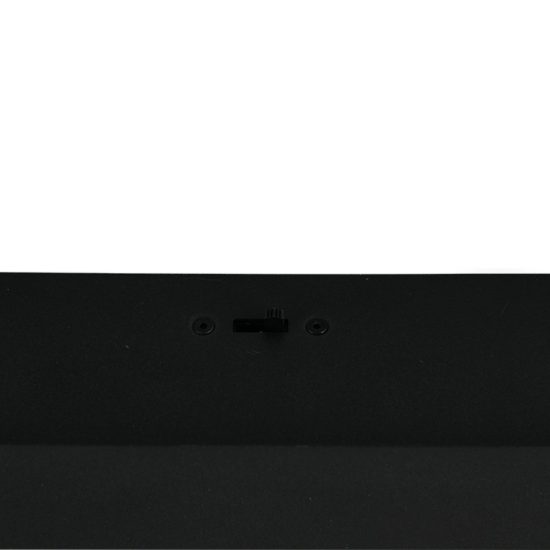 Lampadario rettangolare nero opaco a sospensione led cct 2300k 4000k dimmerabile
