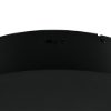 Lampadario led 8w cct 2300k 4000k dimmerabile 5 luci rotondo nero opaco a sospensione