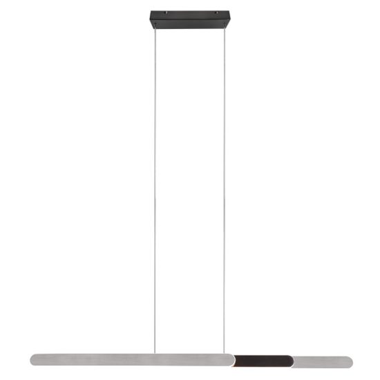 Lampadario per ufficio led cct 2700k 6500k alluminio nero