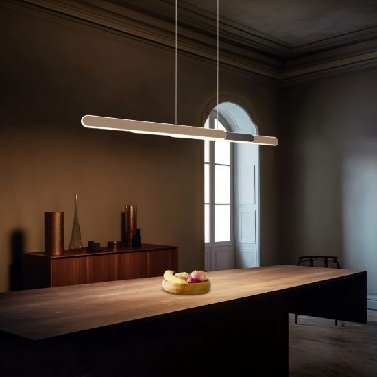 Lampadario moderno per tavolo da pranzo caffè led cct 2700k 6500k