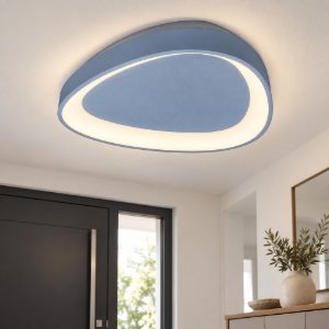 Plafoniera led per cameretta 30w cct 3000k 4000k moderno plettro carta da zucchero