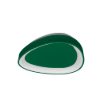 Plafoniera plettro moderna verde bosco led 30w cct 3000k 4000k 35cm