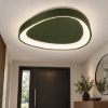 Plafoniera led 30w cct 3000k 4000k moderna plettro verde oliva