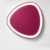 Plafoniera led 30w cct 3000k 4000k moderna plettro magenta