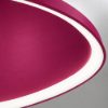 Plafoniera led 30w cct 3000k 4000k moderna plettro magenta
