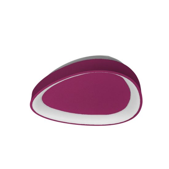 Plafoniera led 30w cct 3000k 4000k moderna plettro magenta