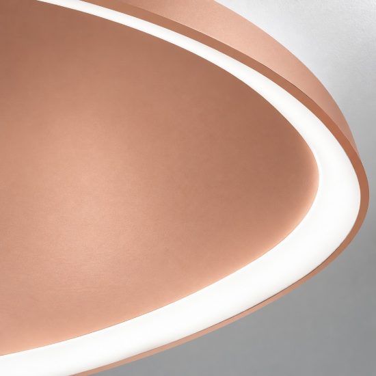Plafoniera design moderna plettro pesca led 36w cct 3000k 4000k per sala da pranzo