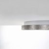 Plafoniera moderna plettro foglia argento led 36w cct 3000k 4000k