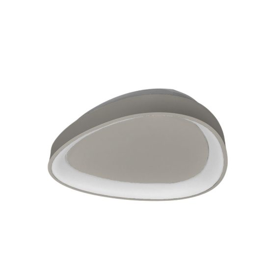 Plafoniera led 36w cct 3000k 4000k moderno plettro tortora