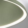Plafoniera led 36w cct 3000k 4000k plettro moderna verde salvia