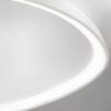 Plafoniera led 36w cct 3000k 4000k moderna plettro bianca 50cm
