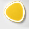Plafoniera led 48w cct 3000k 4000k plettro moderna giallo girasole 65cm