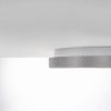 Plafoniera led 48w cct 3000k 4000k plettro moderna grigio perla