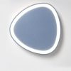 Plafoniera moderna plettro carta da zucchero led 48w cct 3000k 4000k
