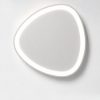 Plafoniera led 48w cct 3000k 4000k moderna plettro bianca
