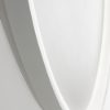 Plafoniera led 48w cct 3000k 4000k moderna plettro bianca