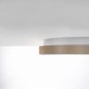 Plafoniera moderna plettro sabbia bagnata led 48w cct 3000k 4000k