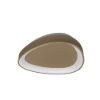 Plafoniera moderna plettro sabbia bagnata led 48w cct 3000k 4000k