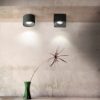 Faretto led 10w 3000k moderno da soffitto per soggiorno quadrato oro rosato