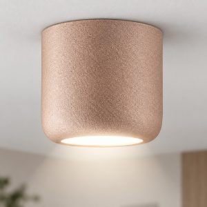 Faretto da soffitto moderno oro rosa led 10w cct 3000k 4000k ip44
