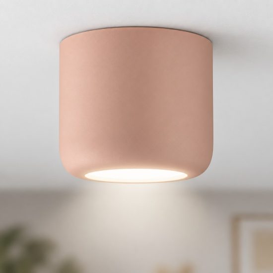 Faretto moderno da soffitto per bagno pesca led 10w cct 3000k 4000k ip44