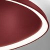 Plafoniera led 36w cct 3000k 4000k moderna plettro bordeaux