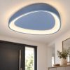 Plafoniera led 60w cct 3000k 4000k moderna plettro carta da zucchero