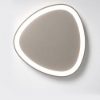 Plafoniera led 60w cct 3000k 4000k 80cm moderna plettro tortora