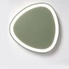 Plafoniera led 60w cct 3000k 4000k plettro moderna verde salvia