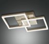 Plafoniera led 39w 3000k oro dimmerabile moderna fabas bard