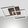 Fabas bard plafoniera moderna corten led 39w 3000k dimmerabile