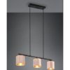 Lampadario led 4w 2700k 3 luci a sospensione beige
