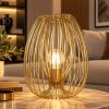 Fabas luce camp lampada da tavolo industrial oro opaco
