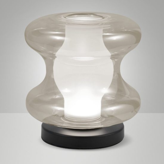 Fabas frua lampada da tavolo cognac led 7w cct 2700k 3000k 4000k