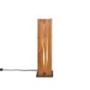 Lampada da tavolo nero legno per soggiorno