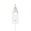 Applique comodino camera da letto bianco led 3000k orientabile