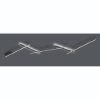 Plafoniera design moderno led 25w 3000k nera dimmerabile