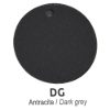 Lampadario moderno plettro antracite a sospensione led 60w cct 3000k 6000k dimmerabile con telecomando