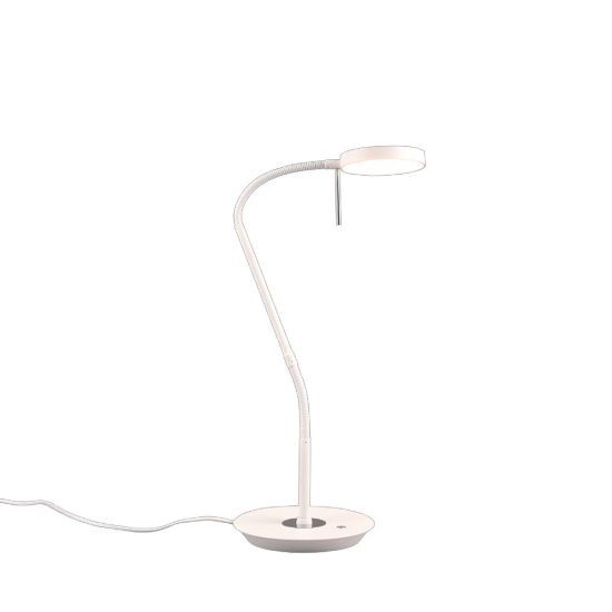 Lampada da scrivania per ufficio bianco led 12w cct 2300k 4000k