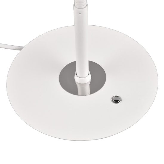 Lampada da scrivania per ufficio bianco led 12w cct 2300k 4000k