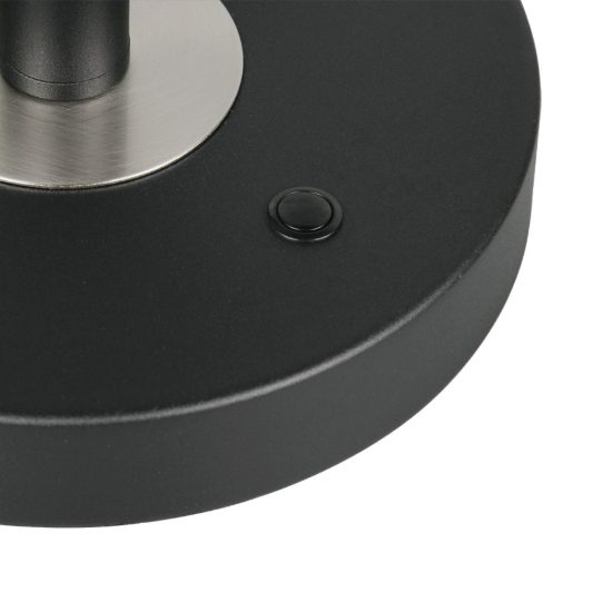 Lampada da scrivania moderna orientabile led cct 2300k 4000k nero opaco