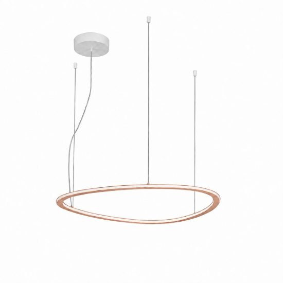 Lampadario a sospensione plettro moderno pesca led 72w cct 3000k 6000k dimmerabile con telecomando