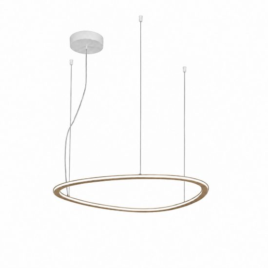 Lampadario moderno a sospensione plettro sabbia led 72w cct 3000k 6000k dimmerabile con telecomando