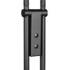 Lampada da terra orientabile led 12w cct 2300k 4000k nero opaco
